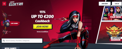 Lucky Elektra Screenshot 1