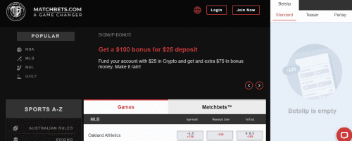 MatchBets Screenshot 1