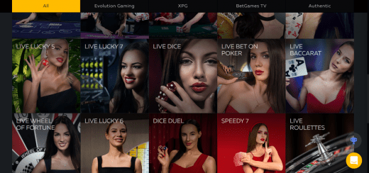 dice live dealers
