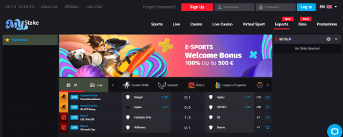 MyStake.com Screenshot 1