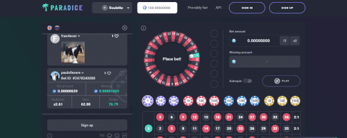Paradice.in Screenshot 1