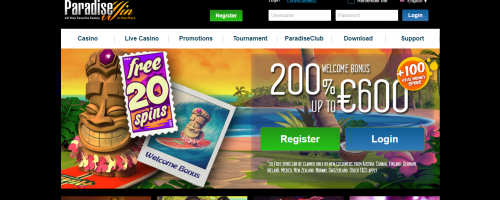 Paradise Win Screenshot 1