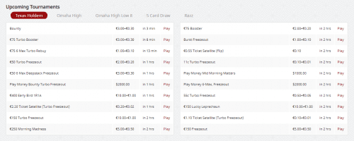 RedStarPoker Screenshot 1