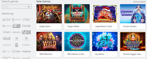 Redstar Casino Screenshot 1