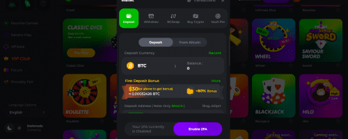 Riobet Casino Screenshot 1