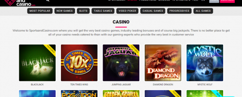 SportsandCasino Screenshot 1