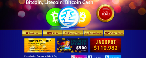 Winaday Casino Screenshot 1