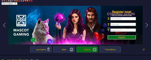 321CryptoCasino Screenshot 1