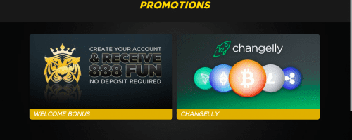 KingTiger Casino Screenshot 1