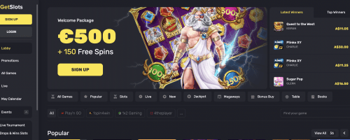 GetSlots Screenshot 1