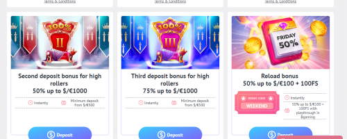 Slotum Casino Screenshot 1
