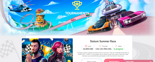 Slotum Casino Screenshot 1