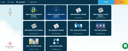 Spinfinity Screenshot 1