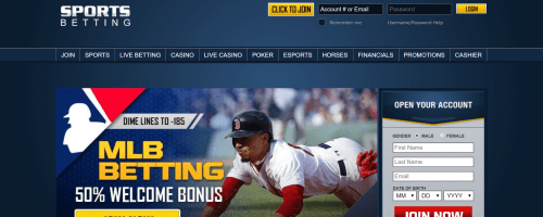 SportsBetting.ag Screenshot 1
