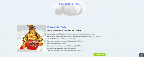 TS Casino Screenshot 1