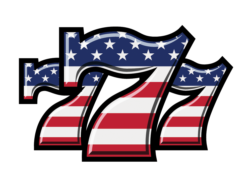 USA flag on 777