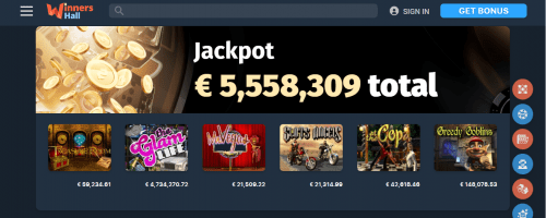 Winners Hall Screenshot 1