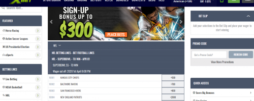 XBet Screenshot 1