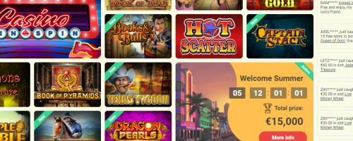 Yoyo Casino Screenshot 1